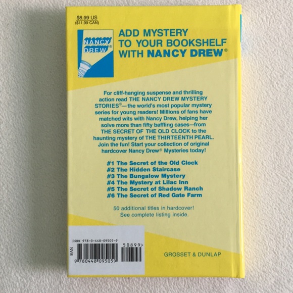 🔦 New "The Secret of Shadow Ranch," Nancy Drew Hardcover Book #5 🔦 - Picture 2 of 11
